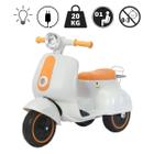 Mini Moto Elétrica Classica Frente e Ré Bateria 6v Som e Luz - Bangtoys