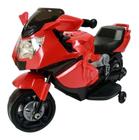 Mini Moto Elétrica Infantil Criança 6v Até 25 Kg Inmetro Vermelho