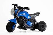 Mini Moto Elétrica Infantil Triciclo 6V a Bateria Passeio Street Azul Baby Style
