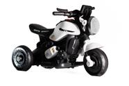 Mini Moto Elétrica Infantil Triciclo 6V a Bateria Passeio Street Baby Style Branca