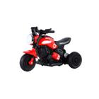 Mini Moto Elétrica Vermelha 6V c/ Led e Marcha Ré Bang Toys