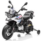 Mini Moto Infantil Zippy Toys Bateria Cor Branca 12V Elétrica BMW F850GS - Zippy Toys