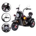 Mini Moto Motocicleta Infantil Som Luz Bateria 6v E Retrovisor