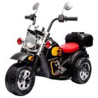 Mini Moto Motocicleta Infantil Som Luz Bateria 6v E Retrovisor