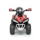 Mini Moto Quadriciclo Infantil Elétrico com Farol e Buzina Vermelho