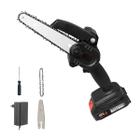 Mini Motosserra Eletrica 48V Potente 6 Polegadas Sem Fio Portatil Bateria Recarregavel Bambu Madeira Galho Arvore Jardim Carpintaria Jardinagem - Compre