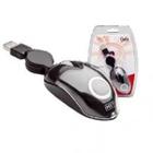 Mini Mouse Óptico Usb Retrátil - Mxt