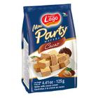 Mini Party Biscoitos Wafer Chocolate Lago 125g