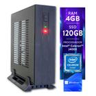 Mini PC Intel Dual Core J4005 4GB SSD 120GB Intel Graphics 600 Win11 PRO Certo PC Corporate 1001 AR
