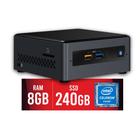 Mini PC Intel Dual Core J4005 8GB SSD 240GB Certo PC - NUC 106