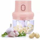 Mini picador de alimentos elétrico 3 lâminas 250 ml