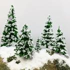 Mini Pinheiros de Neve Warmtree (22 Unidades, 5-15cm) - Ideal para Diorama