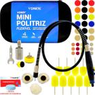 Mini Politriz Flexível Nanotriz Rotativa Adaptador Para Polimento Detalhado Kit Acessórios