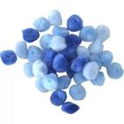 Mini Pompons Azul Com 80 Unidades 15mm Degrade - Kit