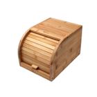 Mini Porta-Pão Em Bambu