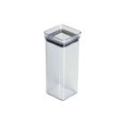 Mini pote hermetic lumini quadrado porta temperos cozinha 340 ml - Paramount