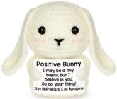 Mini presente positivo inspirador da Plush Bunny Eterfordista