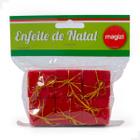 Mini Presentes Natalinos Veludo Vermelho c/ 6 Peças - Plug LAr