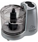 Mini Processador Black+Decker Cinza Com 2 Velocidades 120W 127V