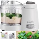 Mini Processador de Alimentos Alho MP120 Black+Decker Legunes