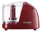 Mini Processador De Alimentos Lenoxx Pratic PMP435 220V Lâmina Dupla 100W Vermelho