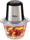 Mini Processador Philco Inox Vidro 1.2L 350W 220V