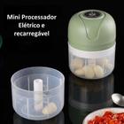 Mini Processador Triturador De Alho Alimentos Elétrico Moedo - oem