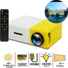 Mini Projetor 1080p YG300 Full HD com HDMI para Filmes