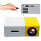 Mini Projetor Portátil Led 1080p 600 Lumens Yg 300 Amarelo - BELLATOR