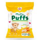 Mini Puffs Snack P/Crianças Banana E Cenoura 15G-Nhamimami