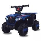 Mini Quadriciclo 6v Elétrico Infantil Duas Marchas Azul