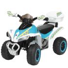 Mini Quadriciclo Eletrico Infantil 6V Branco Bw129Br - Importway