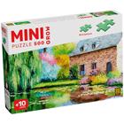 Mini Quebra-cabeça 500 peças Lago na Primavera