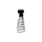 Mini Ralador Inox 3 Faces Pequeno 4x4x8,5cm - Kehome