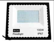 Mini Refletor Holofote Led 100w Floodlight mini- 6500k (Branco Frio) Ip67