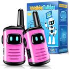 Mini robôs Walkie Talkies comedyfun para meninas de 3 a 8 anos