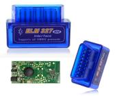 Mini Scanner Elm327 Entrada Bluetooth Obd2 Versão 2.1 Azul - Snsimports