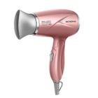 Mini Secador de Cabelo Viagem Mondial SC47 1200w Bivolt Rose