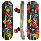 Mini Skate Infantil Estampado Radical Até 30 Kg - Art Brink