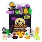 Mini Squishy Toy Squochi Halloween 50 unidades para crianças e adultos