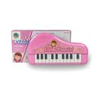 Mini Teclado Piano Infantil 22 Teclas Reproduz Som Little Pianist