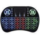 Mini Teclado Sem Fio Air Mouse Touch Tv Wireless Com Luz