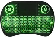 Mini Teclado Sem Fio Iluminado