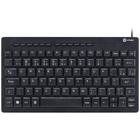 Mini Teclado Vinik DT110 Flat Chocolate ABNT2 Multimídia USB 1.8m Preto