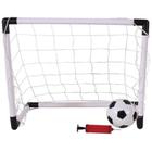 Mini Trave Gol Futebol Infantil 2 Em 1 Com Bola E Bomba - Dm