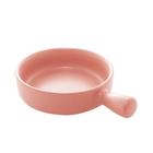 Mini Travessa Porcelana Bon Gourmet Nórdica Rosa 20x15cm