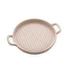 MINI TRAVESSA PORCELANA NORDICA CINZA MATT 20cm