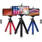 Mini Tripé de Mesa Flexivel 360 com Suporte para SmartPhone (Preto) - ML