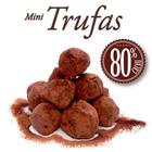 Mini Trufa Chocolate 80% Cacau 150g Borússia Chocolates