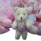 Mini Ursinha Ursa Princesa / Principe De Pelúcia 10cm - Unidade